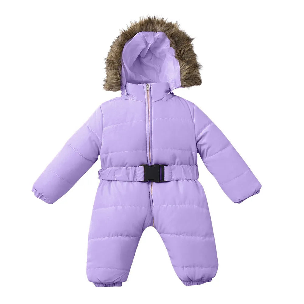 Snow wear Jacket Hooded Jumpsuit Warm Thick