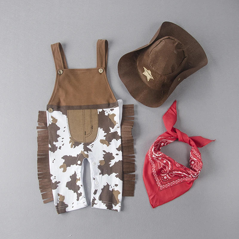 Cowboy Costume Rompers Halloween