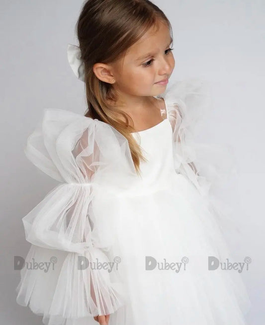 Dress for Toddlers White Baptism Ceremony