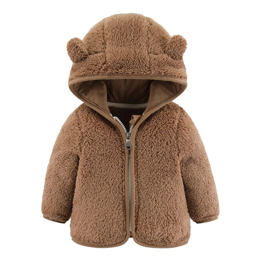 Coats for Infant  Girls Boys Bear Ears Hooded