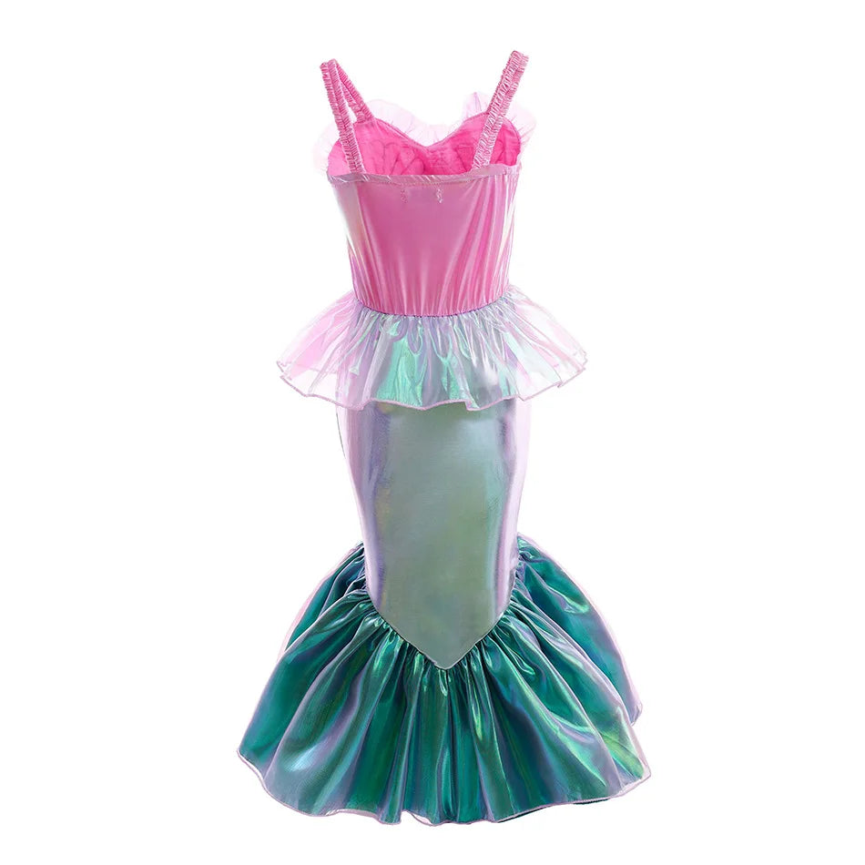 Ariel Siren Apparel Summer Beach Princess Mermaid Costume