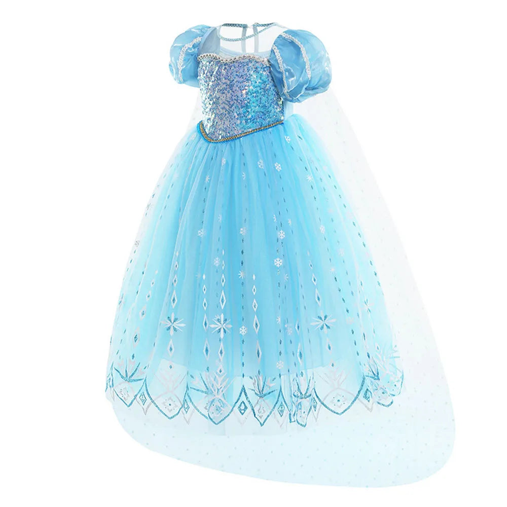 Princess Elsa Costume Halloween Christmas