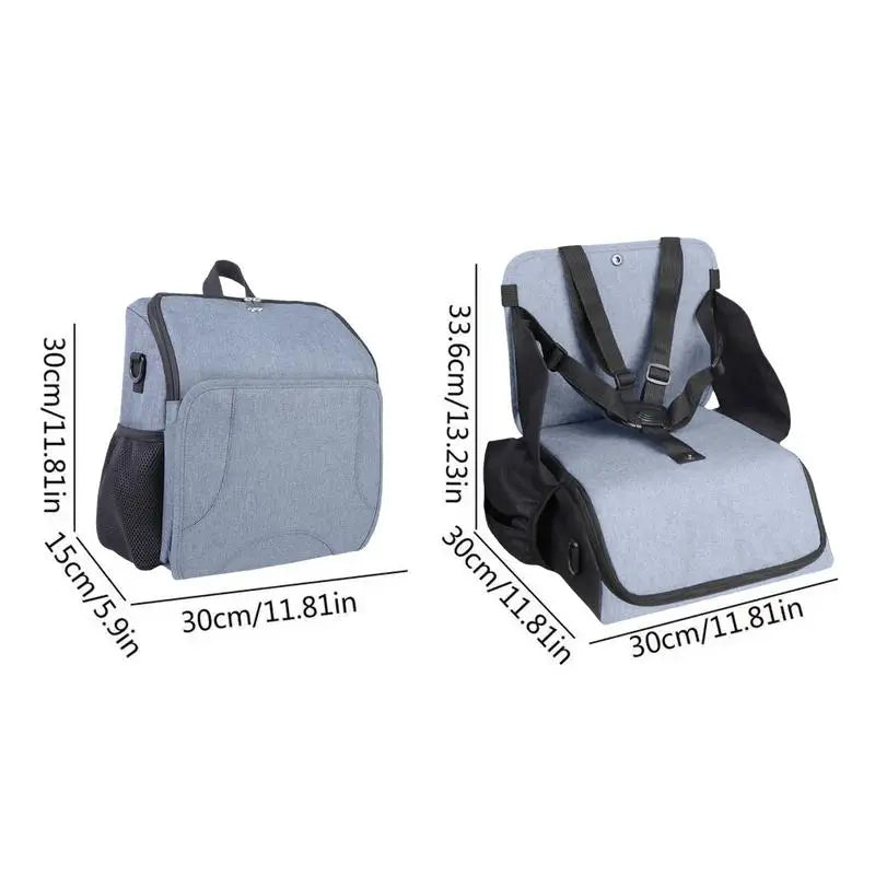 2-in-1 Foldable Booster And Large Organizer Travel