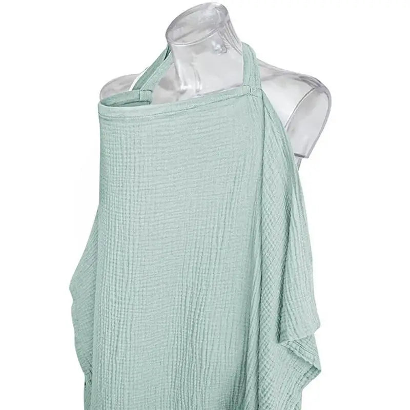 Baby Feeding Nursing Cover Breathable Cotton Poncho