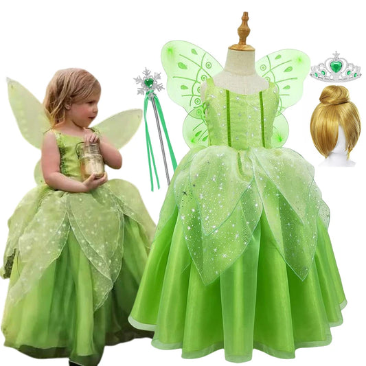 Disney Tinker Bell Halloween for Kids Green