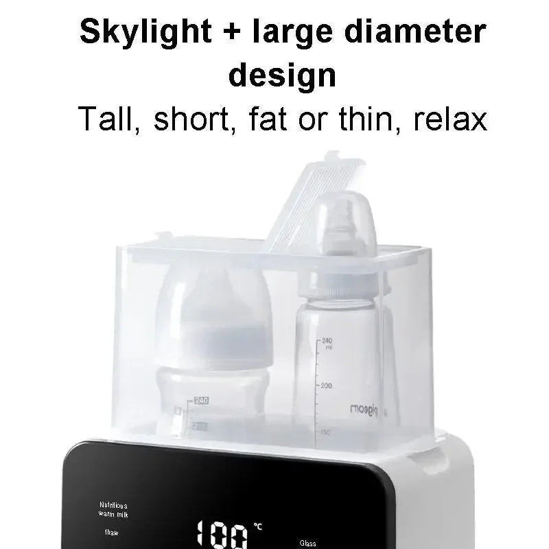 Milk Warmer Baby Bottle Heater Disinfect Automatic Hot Milk Insulation Baby Breast Thermostat Milk Bottle Sterilizer